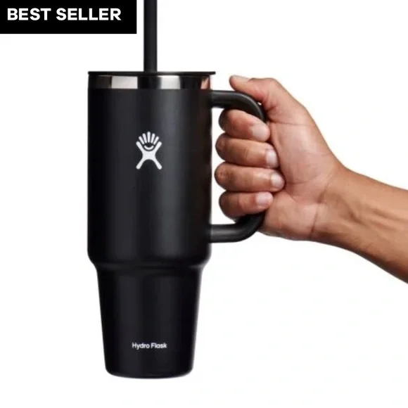 NEW HydroFlask All Around Tumbler Black 40oz - Picture 4 of 5